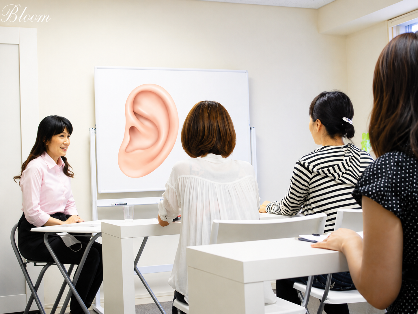 Bloom Beauty Schoolの実技指導